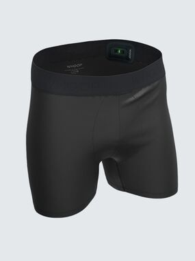 Men's Black Performance Boxer Briefs with Supportive Waistband